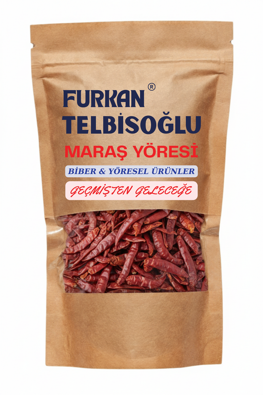 Çok Acı Tane Biber (Doğal,Yeni,Yöresel) Maraş Yöresi